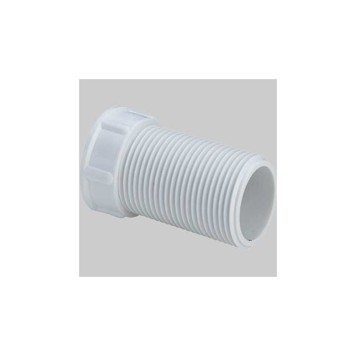PROLUNGA FILETTATA M/F PER SIFONE LAVATRICE 1" x 1" - H.65 mm