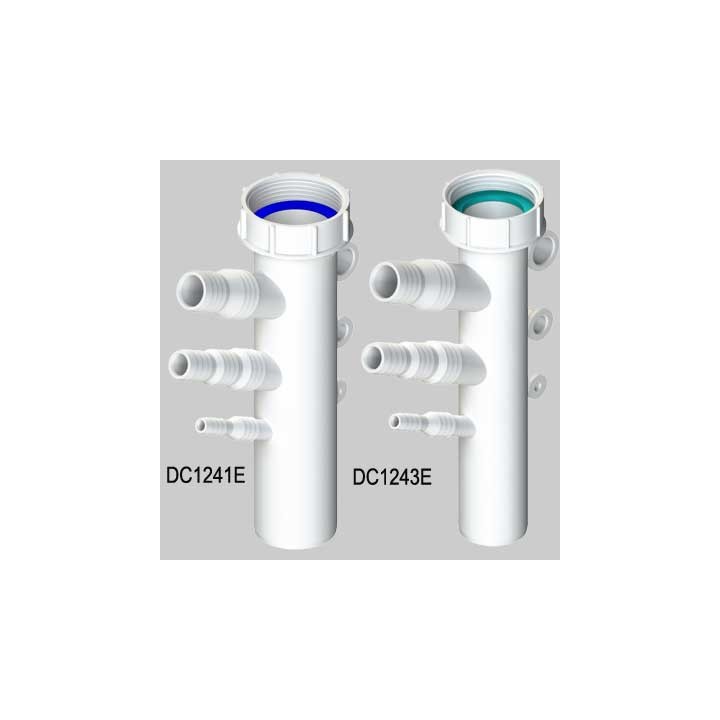ATTACCO LAVATRICE-CONDENSA CON GHIERA 1"1/4 x 32