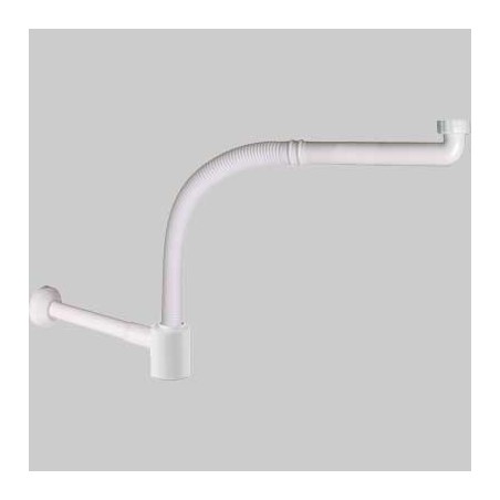 SIFONE PER LAVABO DISABILE SALVASPAZIO ESTENSIBILE 1"1/4 x Ø32 mm