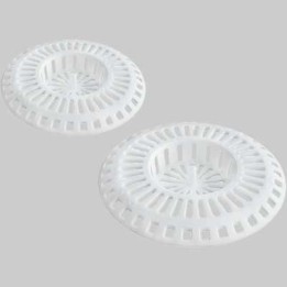 CESTELLO GRIGLIATO FERMADETRITI PER PILETTA LAVELLO Øi.45 x Øe.80 mm