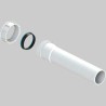 PROLUNGA UNIVERSALE CON GHIERA E GUARNIZIONE 1"1/4 x Ø32 - H.200 mm