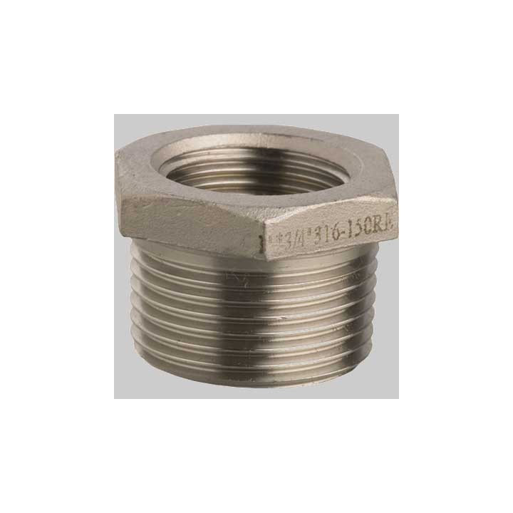 RIDUZIONE M/F ACCIAIO INOX - 1/2 x 3/8
