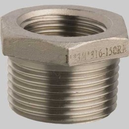 RIDUZIONE M/F ACCIAIO INOX - 1" x 1/2