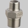 RACCORDO NIPLES RIDOTTO IN ACCIAIO INOX - 3/4 x 1/2