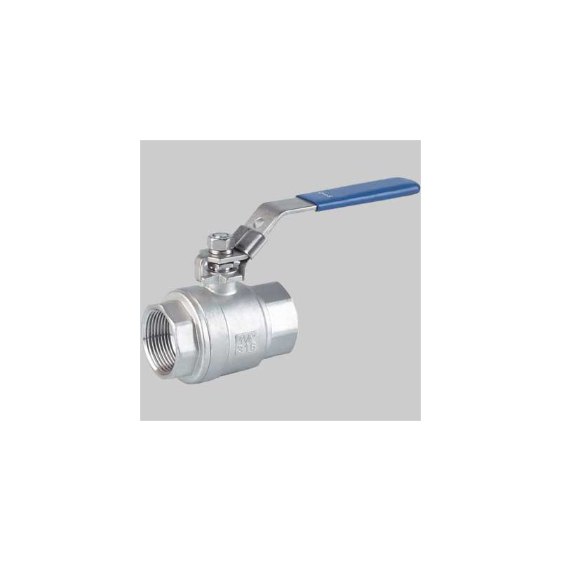 VALVOLA A SFERA F/F IN ACCIAIO INOX LUCCHETTABILE - 3/4