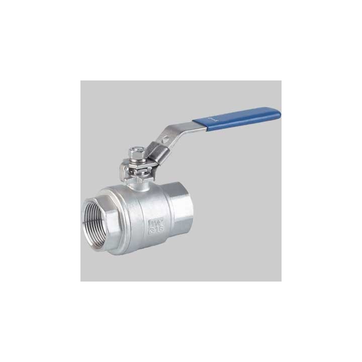 VALVOLA A SFERA F/F IN ACCIAIO INOX LUCCHETTABILE - 3/4