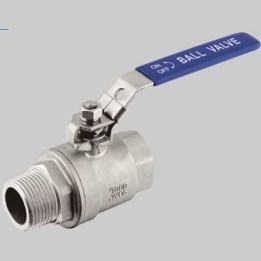 VALVOLA A SFERA M/F IN ACCIAIO INOX LUCCHETTABILE - 1"