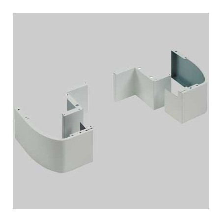 COPPIA PIEDINI PREVERNICIATI H. 90 mm