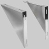 ANGOLARE DI SUPPORTO MURALE - (AxBxC) 400 x 300 x 40