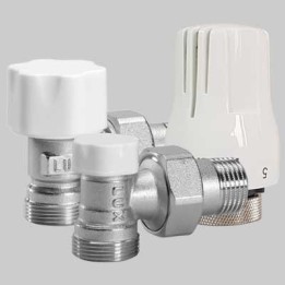 KIT TERMOSTATICO A SQUADRA 3/8 x 24-19