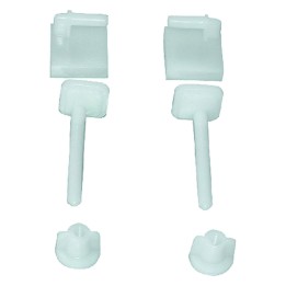 SUPPORTI PER COPRIVASO in pvc - 2 pz