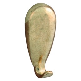 GANCIO PER QUADRI 'GOCCIA' mm 30 - pz. 5 oro