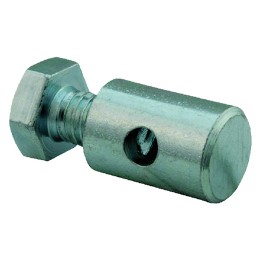 MORSETTO VITE IN TESTA ø totale 10 - vite M6 - foro 3,5 (pz 10)