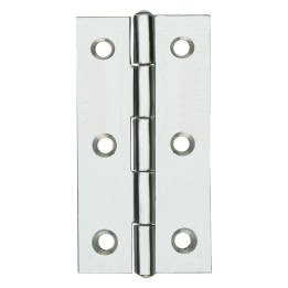 CERNIERA IN ACCIAIO INOX ART.120IN mm. 40 x 26 - pz. 2