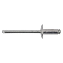 RIVETTO A STRAPPO IN ALLUMINIO 4,0 x 11 - Ø testa 10 cf. 50 pz