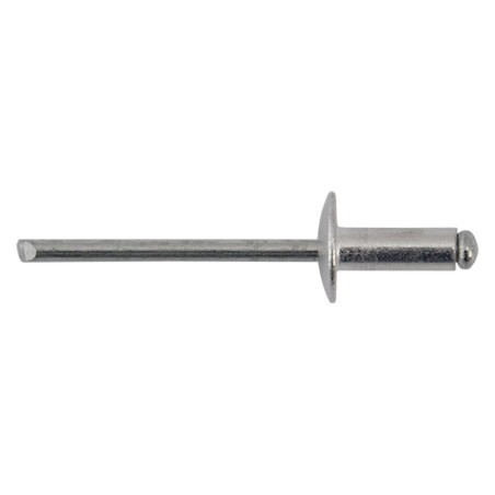 RIVETTO A STRAPPO IN ALLUMINIO 4,0 x 13 - Ø testa 10 cf. 50 pz