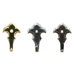 GANCIO PER QUADRI 'GIGLIO MAGNUM' mm 45 - pz. 2 oro