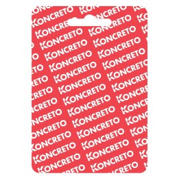 CARTELLINO FINE CORSA 'KONCRETO' mm 80 x 125