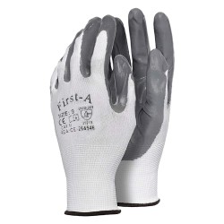 GUANTI IN POLIESTERE/NITRILE Tg. 9 (L)