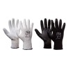 GUANTI POLIESTERE / POLIURETANO Tg. 10 (XL) - palmo nero