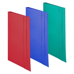 CARTELLINA CON ELASTICO rossa