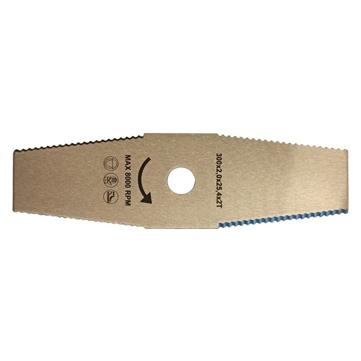 LAMA A 2 DENTI mm 300 x 2,0 x 25,4 x 2 T