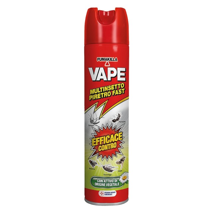 INSETTICIDA MULTINSETTO SPRAY 'EFFETTO KO' ml. 400