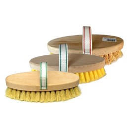 SPAZZOLA EQUINI fibra di radica naturale