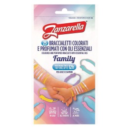 BRACCIALETTO ANTI ZANZARA 'FAMILY' cf. 25 pezzi