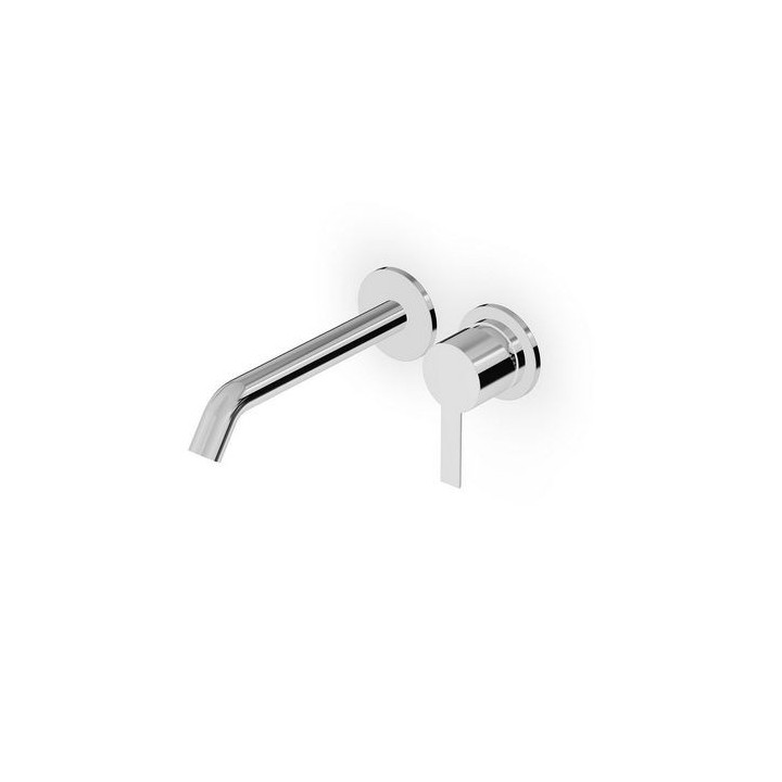 LAVABO INCASSO CON MISCELATORE GILL PARTE ESTERNA Cromo