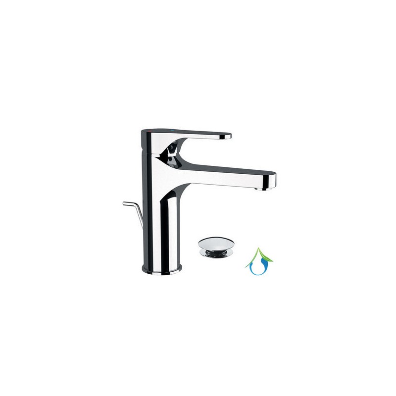 MISCELATORE MONOCOMANDO LAVABO H17 LINEA SURF ECO Cromo