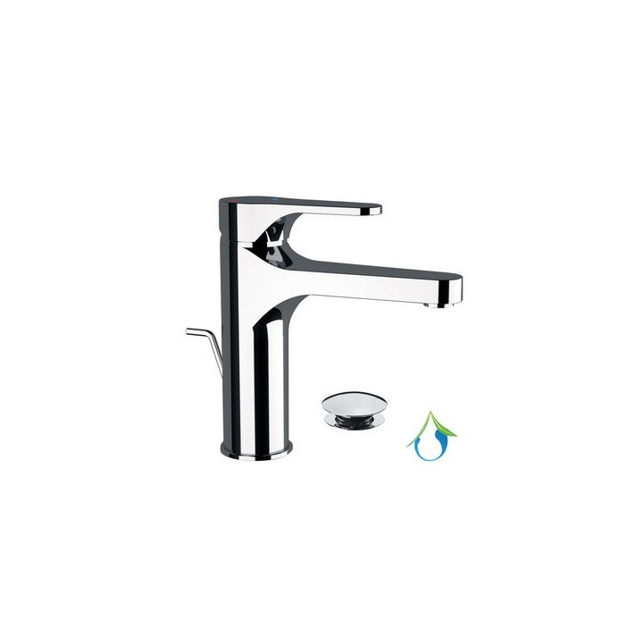 MISCELATORE MONOCOMANDO LAVABO H17 LINEA SURF ECO Cromo