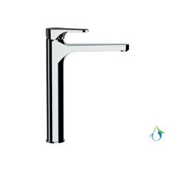 MISCELATORE MONOCOMANDO LAVABO H. 24,5 LINEA SURF ECO Cromo