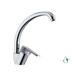 MISCELATORE MONOCOMANDO LAVELLO BOCCA GIREVOLE LINEA SURF ECO Cromo