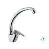 MISCELATORE MONOCOMANDO LAVELLO BOCCA GIREVOLE LINEA SURF ECO Cromo