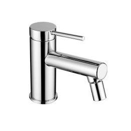MISCELATORE MONOCOMANDO BIDET SENZA SCARICO ALBA Nero Opaco