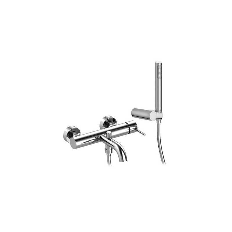 MISCELATORE MONOCOMANDO VASCA ESTERNO CON ACCESSORI Cromo