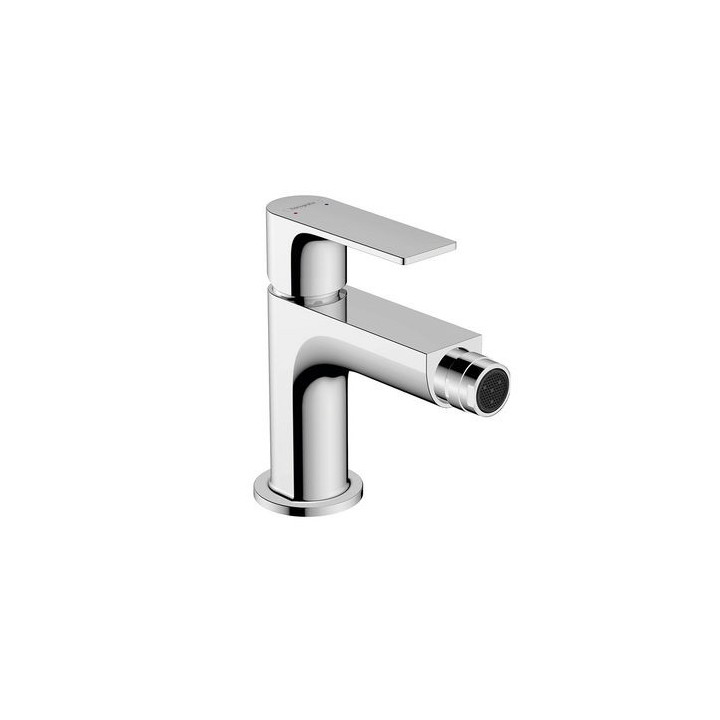 MISCELATORE MONOCOMANDO BIDET CON SCARICO REBRIS E Cromo