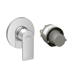 MISCELATORE MONOCOMANDO DOCCIA COMPLETO REBRIS E Cromo