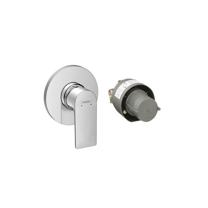 MISCELATORE MONOCOMANDO DOCCIA COMPLETO REBRIS E Cromo