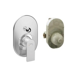 MISCELATORE MONOCOMANDO DOCCIA CON DEVIATORE REBRIS E Cromo