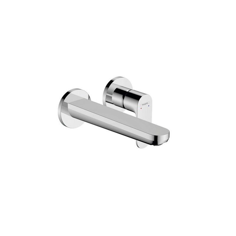 MISCELATORE MONOCOMANDO LAVABO INCASSO A PARETE REBRIS S Cromo