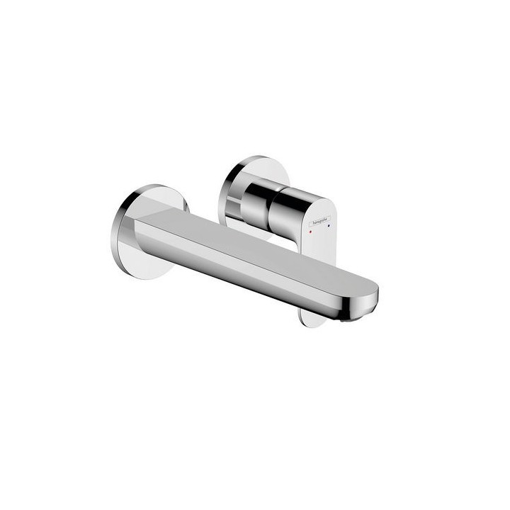 MISCELATORE MONOCOMANDO LAVABO INCASSO A PARETE REBRIS S Cromo