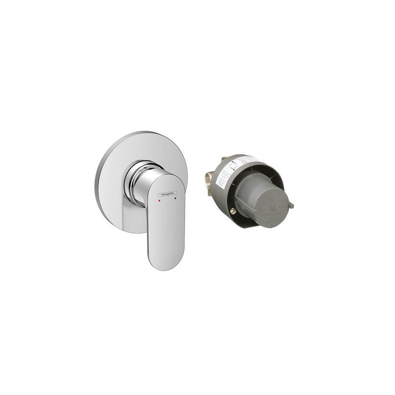 MISCELATORE MONOCOMANDO DOCCIA COMPLETO REBRIS S Cromo