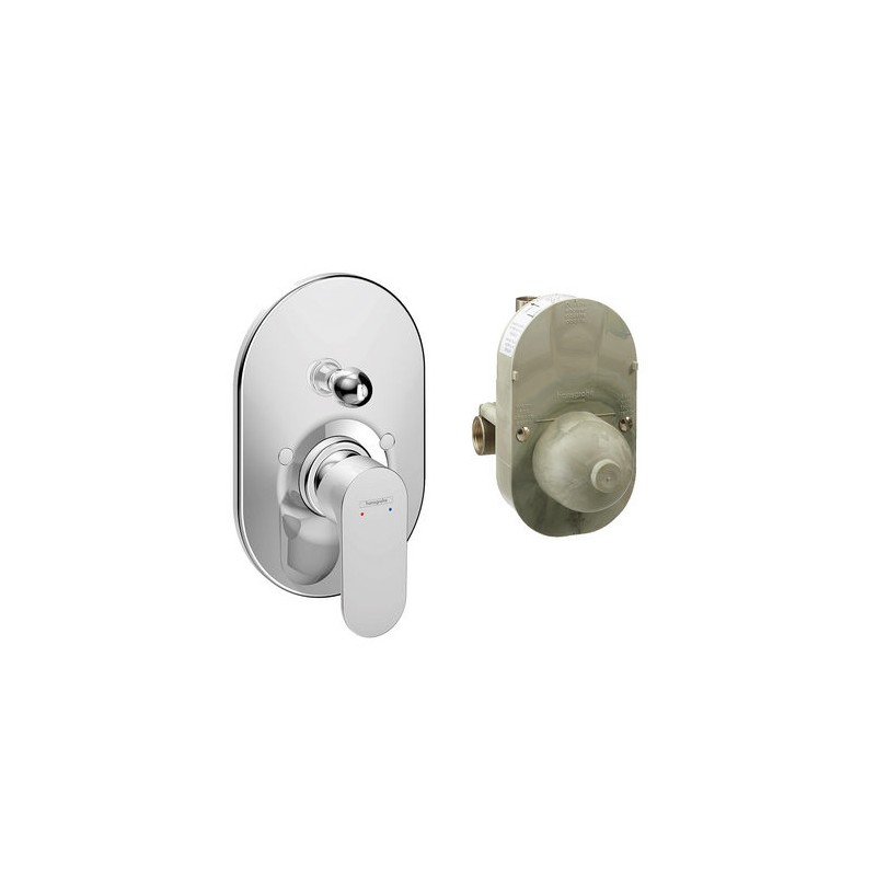 MISCELATORE MONOCOMANDO DOCCIA CON DEVIATORE REBRIS S Cromo