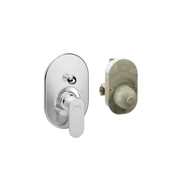 MISCELATORE MONOCOMANDO DOCCIA CON DEVIATORE REBRIS S Cromo