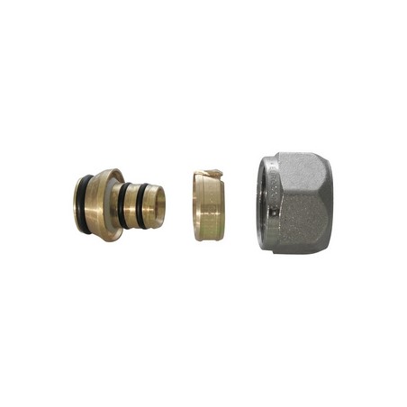 ADATTATORE PER TUBO MULTISTRATO NICHELATO 20 x 2.5 - 3/4 x 18