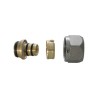 ADATTATORE PER TUBO MULTISTRATO NICHELATO 20 x 2.5 - 3/4 x 18