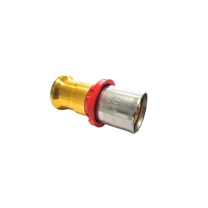 GIUNZIONE PER MULTISTRATO/RAME A PRESSARE PROFILO M 16x2 15
