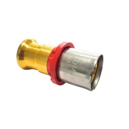 GIUNZIONE PER MULTISTRATO/RAME A PRESSARE PROFILO M 20x2 15